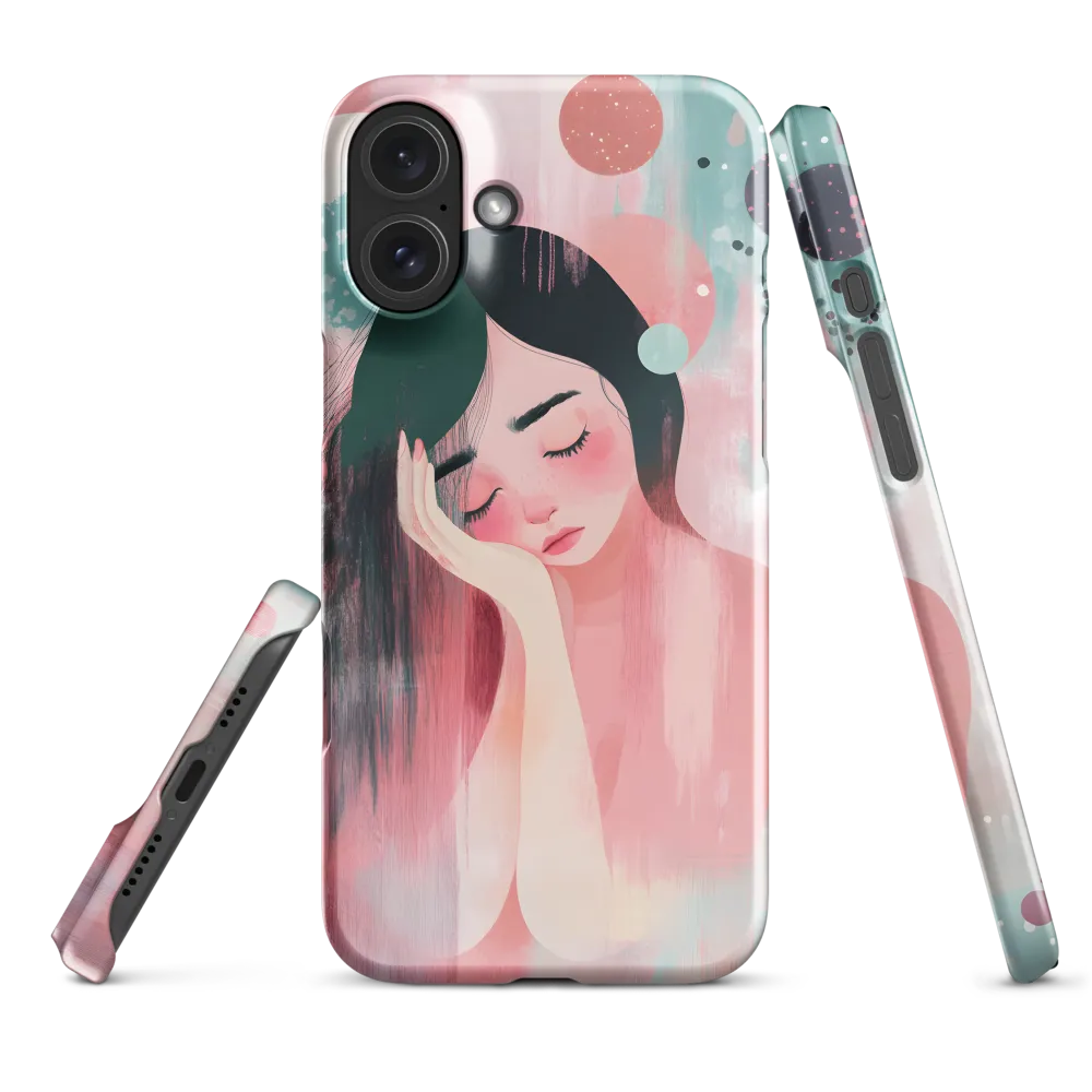 Whispers of Melancholy | Phone Case |  16 Plus | Snap Case | Glossy