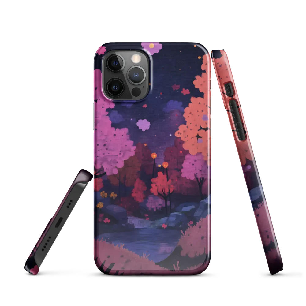 Whispers of Spring: A Serene Landscape | Phone Case |  12 Pro | Snap Case | Glossy