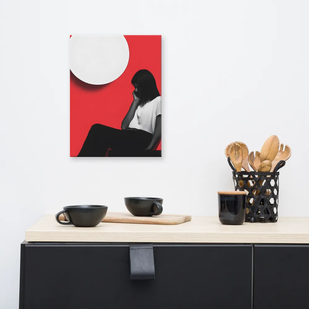 Contemplation in Red
