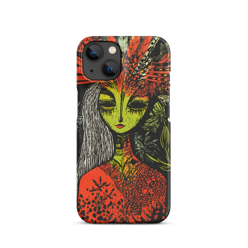 Mystical Flora: A Surreal Portrait