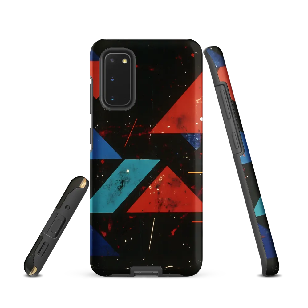 Dynamic Geometric Harmony | Phone Case |  S20 | Tough Case | Matte