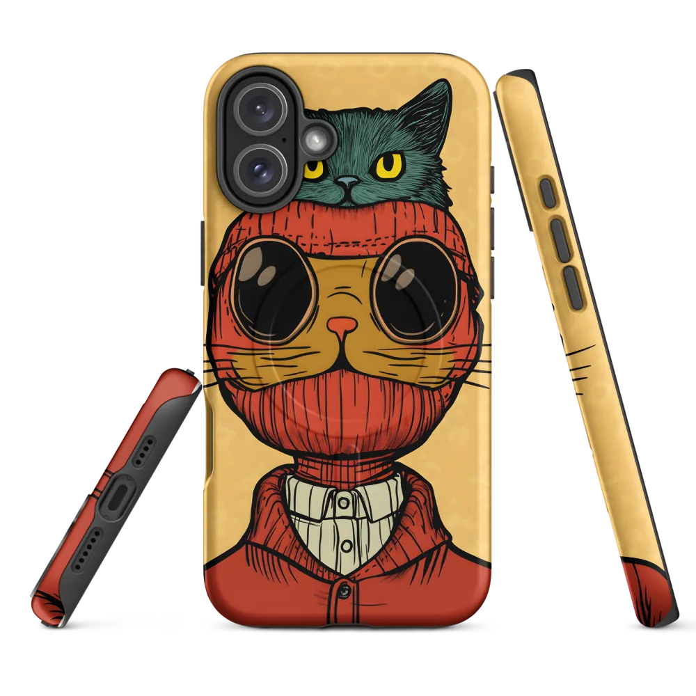 Whimsical Fusion: Cat and Human