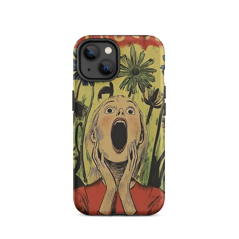 The Echo of Panic | Phone Case |  14 | Tough Case | Matte