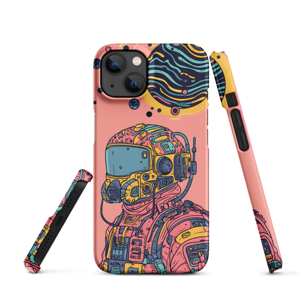 Exploration Beyond: A Digital Astronaut | Phone Case |  13 | Snap Case | Matte