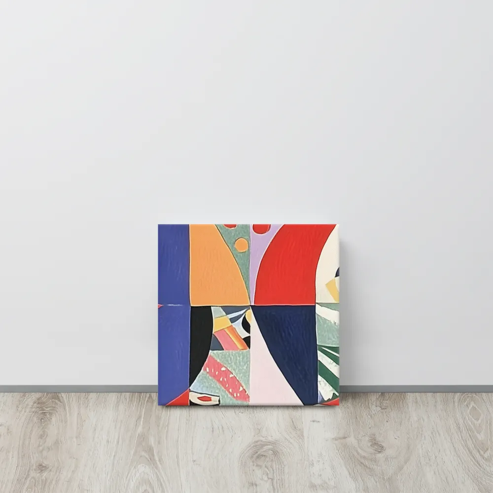 Dynamic Mosaic Symmetry | Canvas | 12″×12″