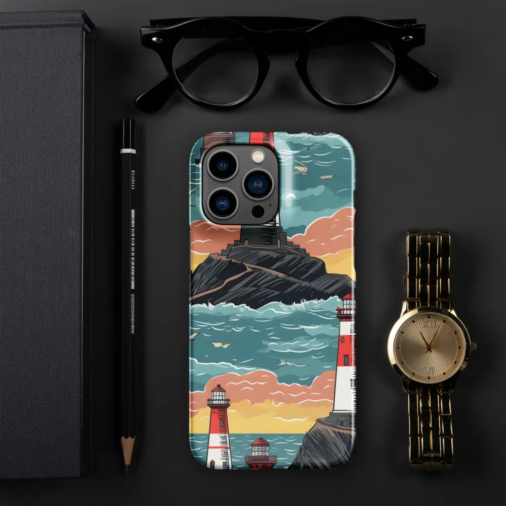 Lighthouses in a Whimsical Ocean