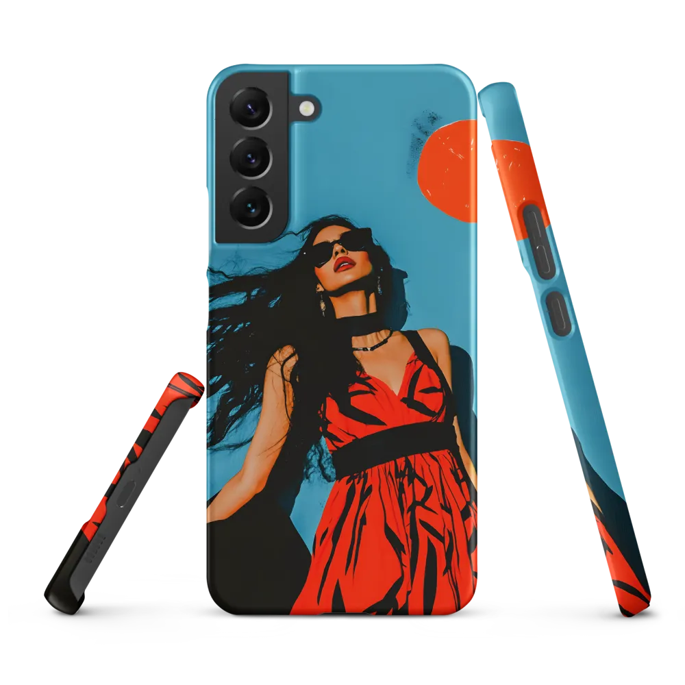 Sunset in Fashion: A Modern Portrait