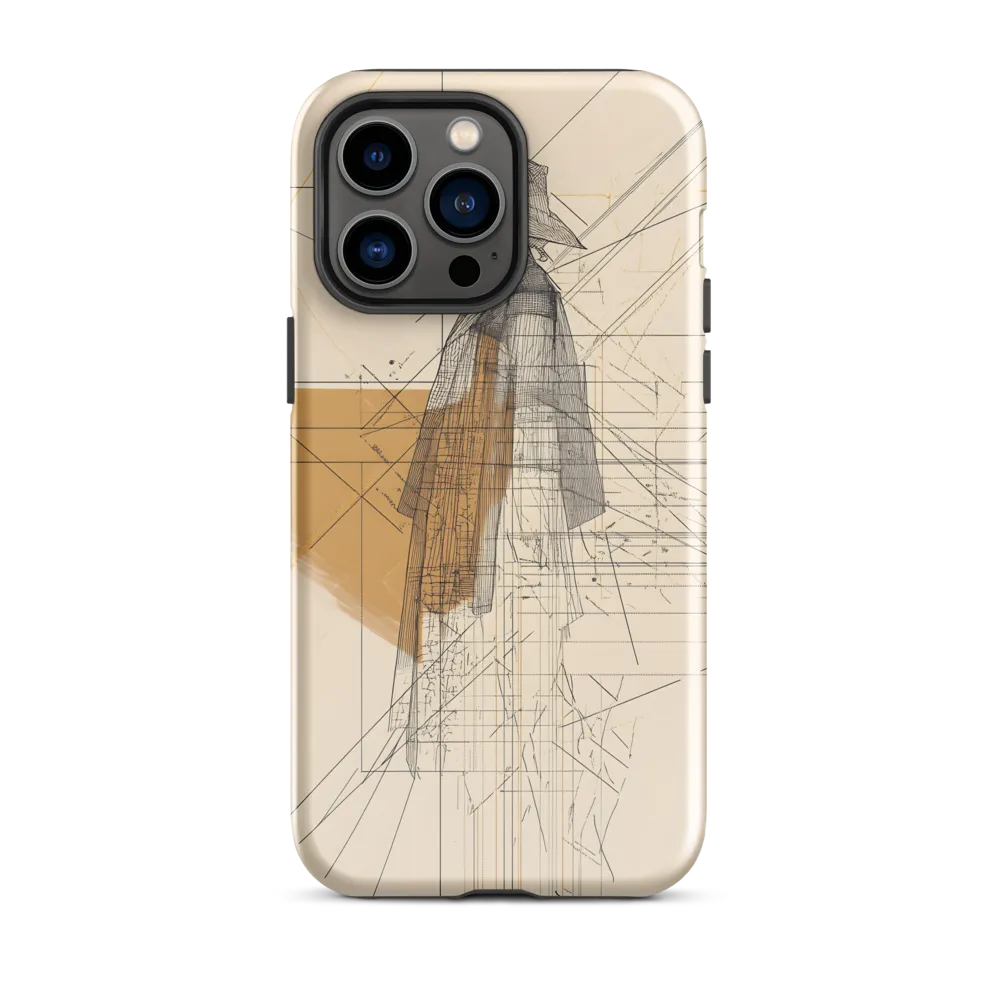 Abstract Profile: A Minimalist Exploration | Phone Case |  14 Pro Max | Tough Case | Glossy