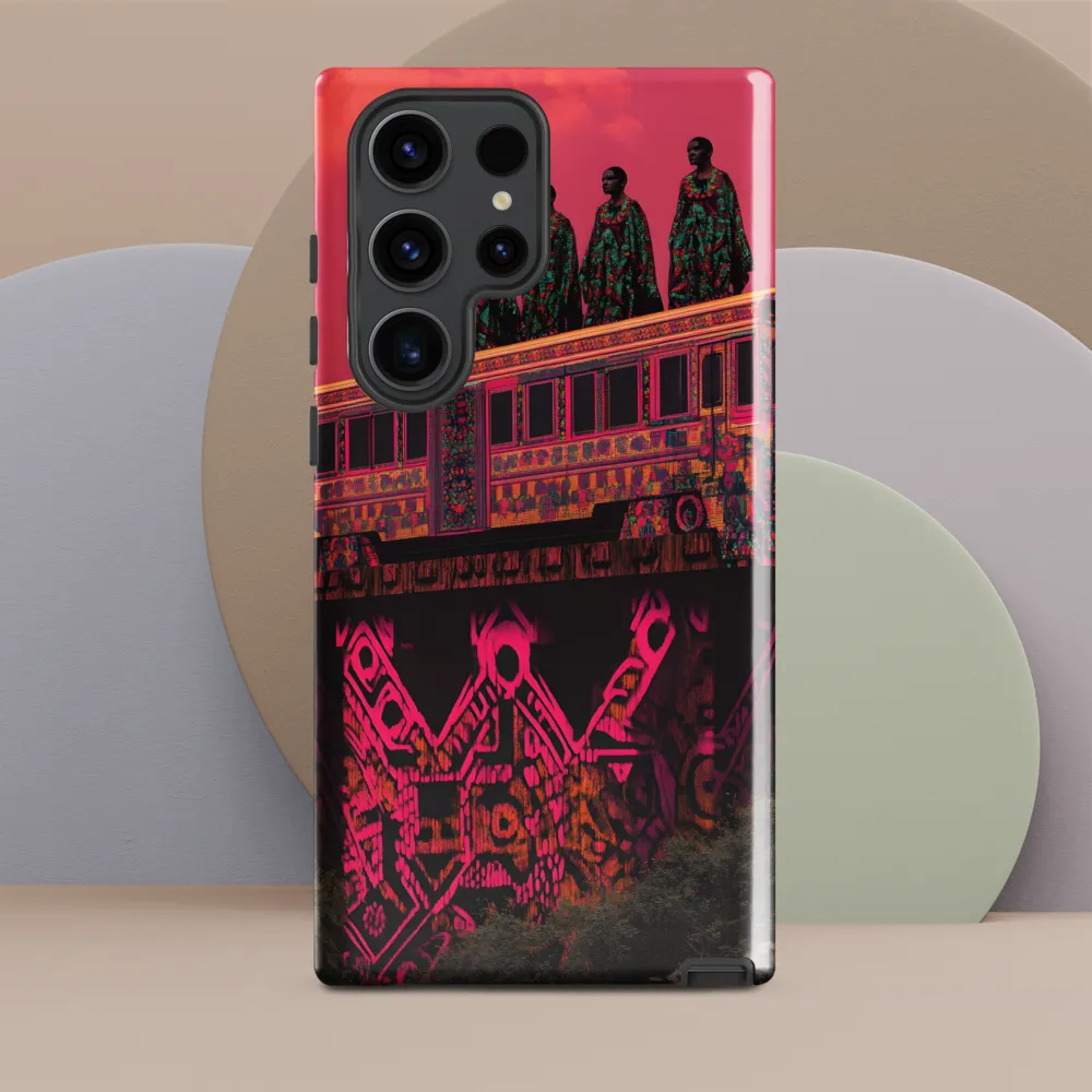 Elevated Dreams: A Surreal Journey | Phone Case |  S23 Ultra | Tough Case | Glossy