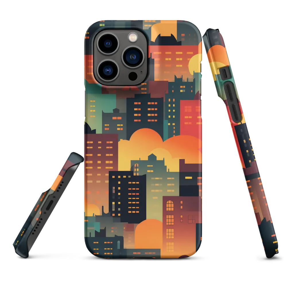 Twilight in the Concrete Jungle | Phone Case |  14 Pro Max | Snap Case | Matte