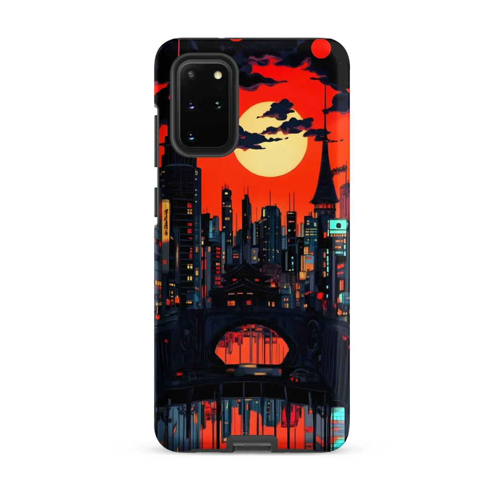 Nightfall in a Neon City