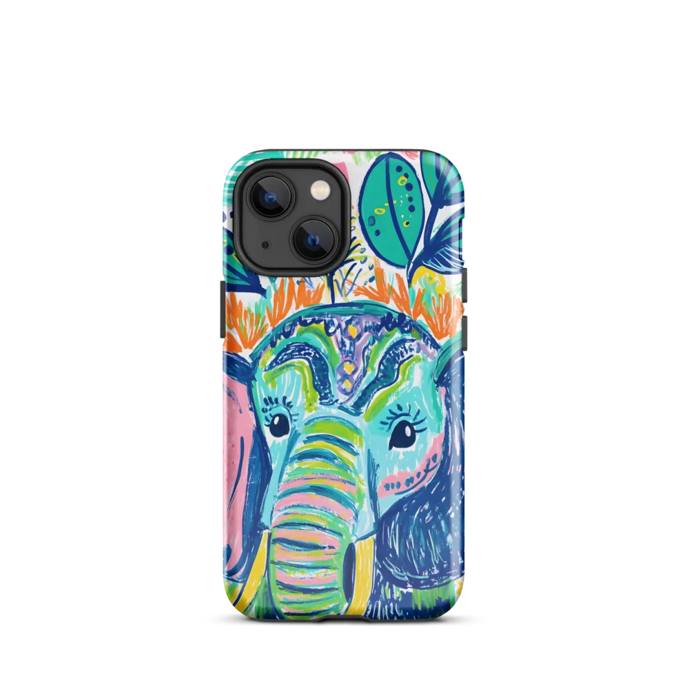 Whimsical Elephant Portrait