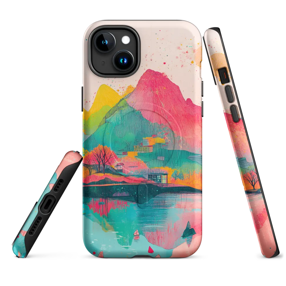 Vibrant Serenity: A Surreal Landscape