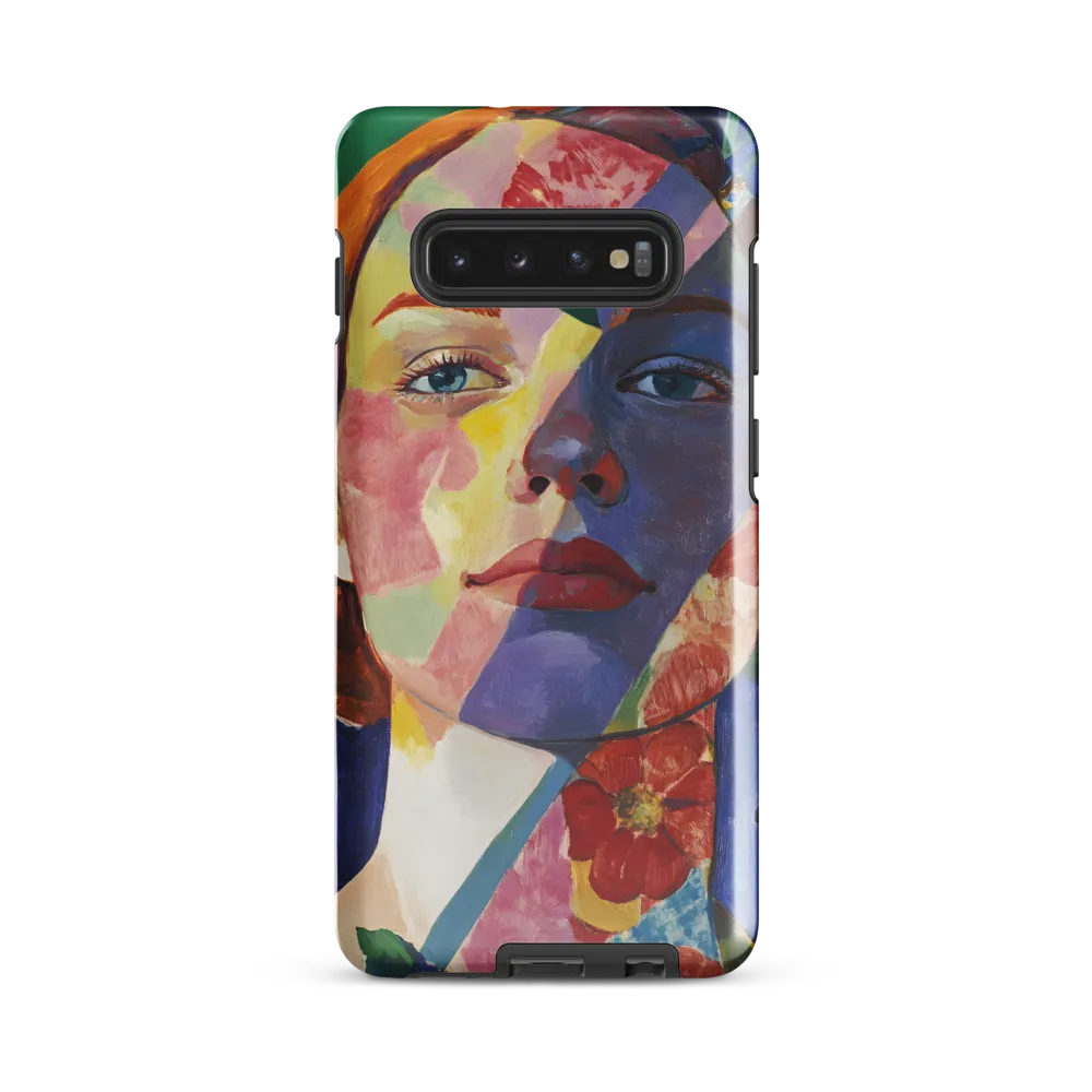 Portrait of Fragmented Beauty | Phone Case |  S10 Plus | Tough Case | Glossy