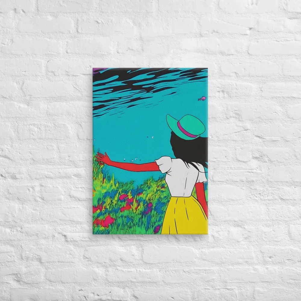 Whimsical Encounter | Canvas | 18″×26″
