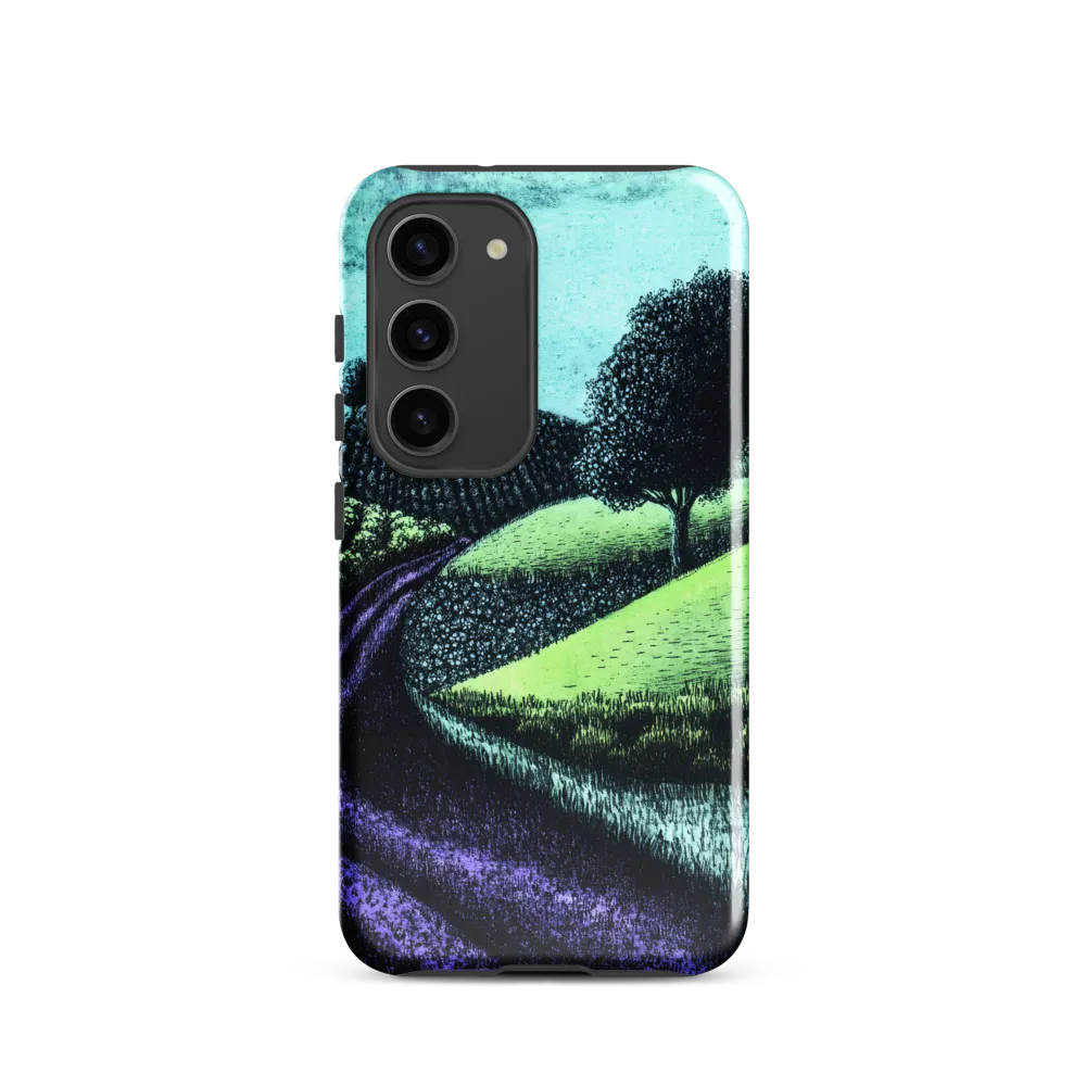 Winding Serenity: A Modern Landscape