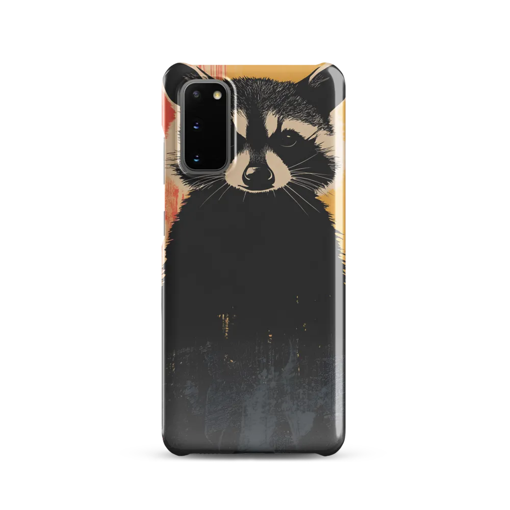 Whimsical Raccoon Portrait