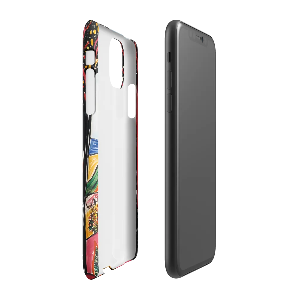 Vibrant Nature's Embrace | Phone Case |  11 | Snap Case | Matte