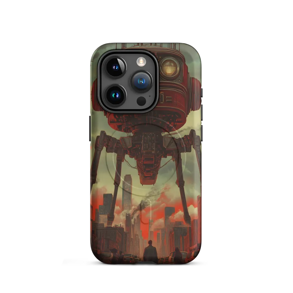 The Monolith of Mechanization | Phone Case |  15 Pro | MagSafe® Tough Case | Matte