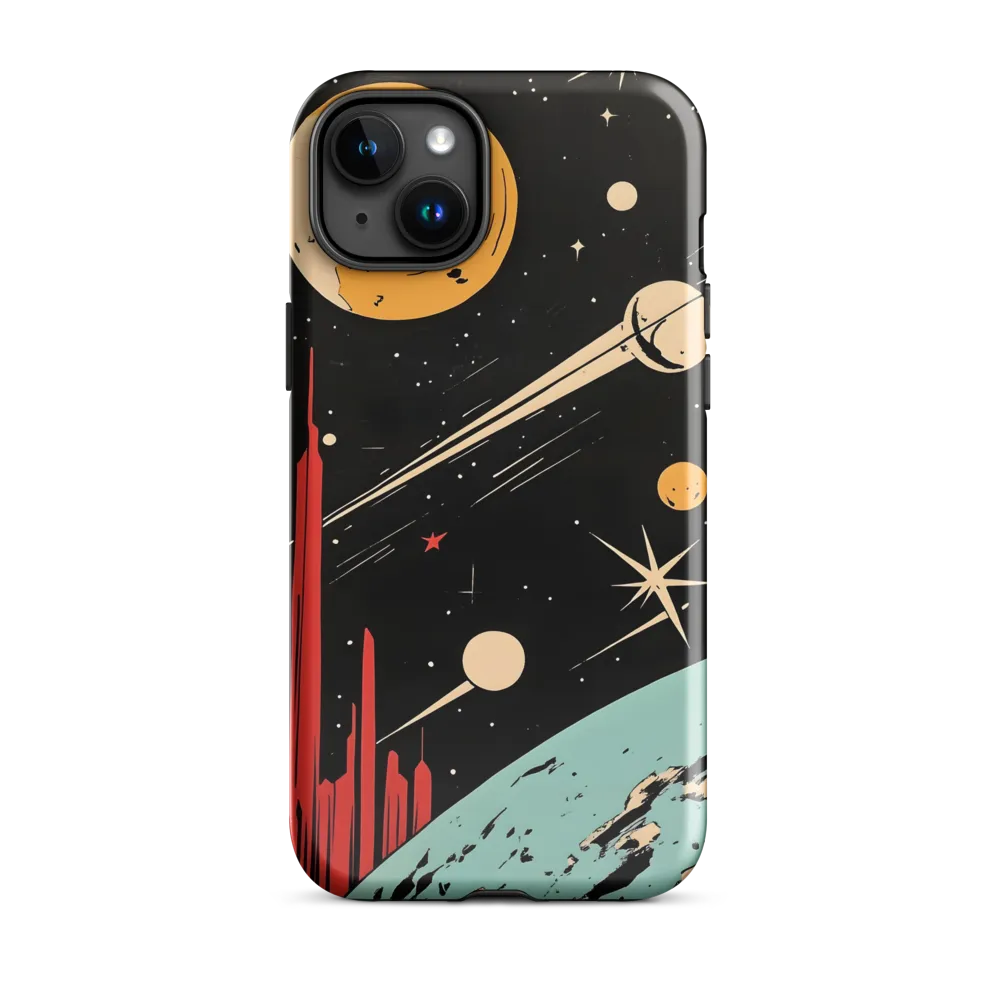 Cosmic Encounter | Phone Case |  15 Plus | Tough Case | Glossy