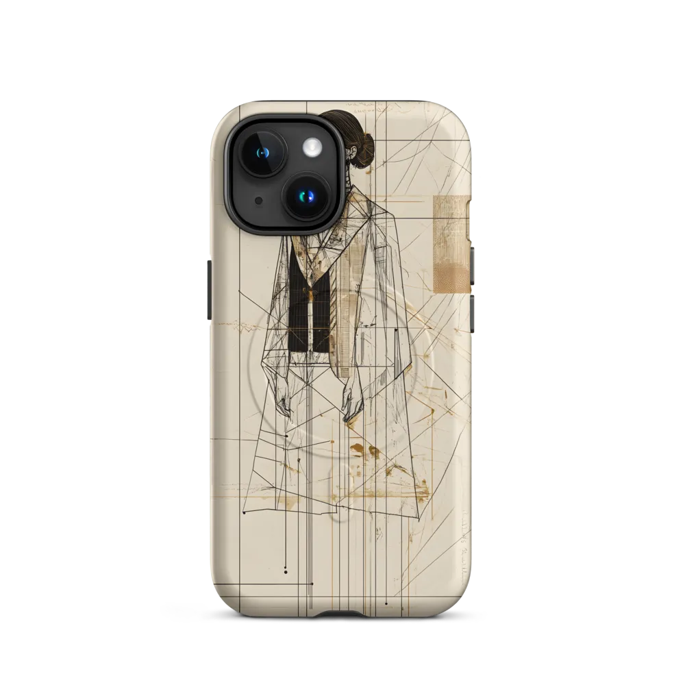 Elegance in Lines | Phone Case |  15 | MagSafe® Tough Case | Matte
