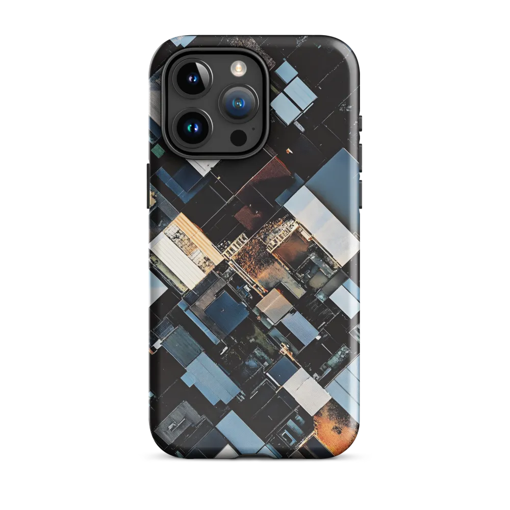 Urban Mosaic from Above | Phone Case |  15 Pro Max | Tough Case | Glossy