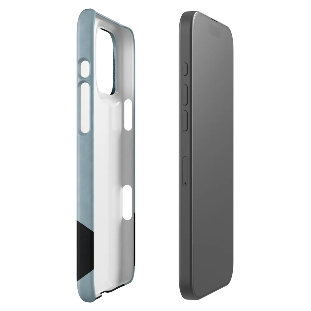 Minimalist Portrait of a Modern Man | Phone Case |  16 Pro Max | Snap Case | Matte