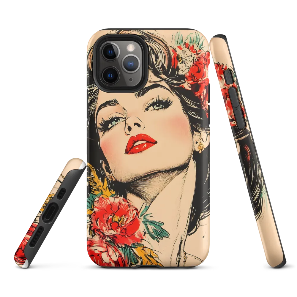 Radiance in Red: A Portrait of Elegance