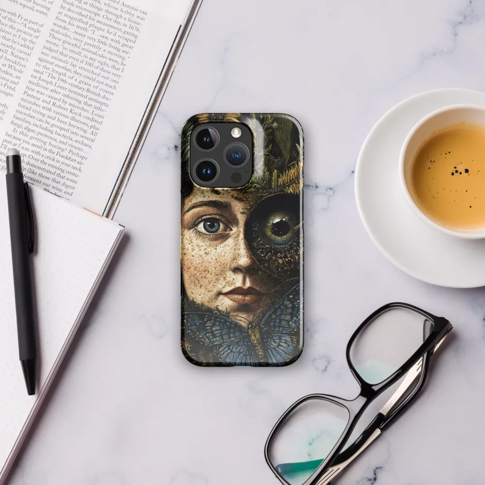 Nature's Embrace: A Surreal Portrait | Phone Case |  16 Pro | Snap Case | Glossy