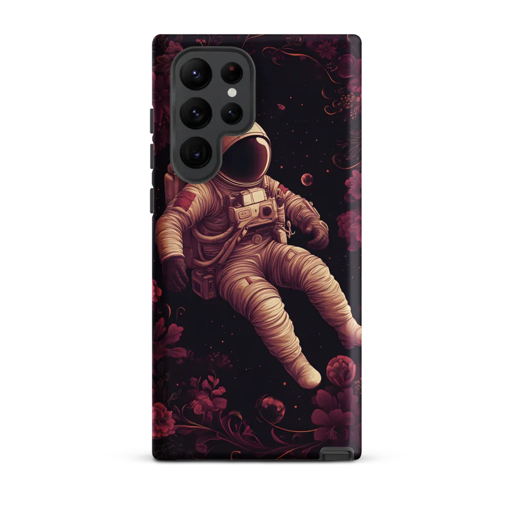 Cosmic Bloom: An Astronaut's Journey