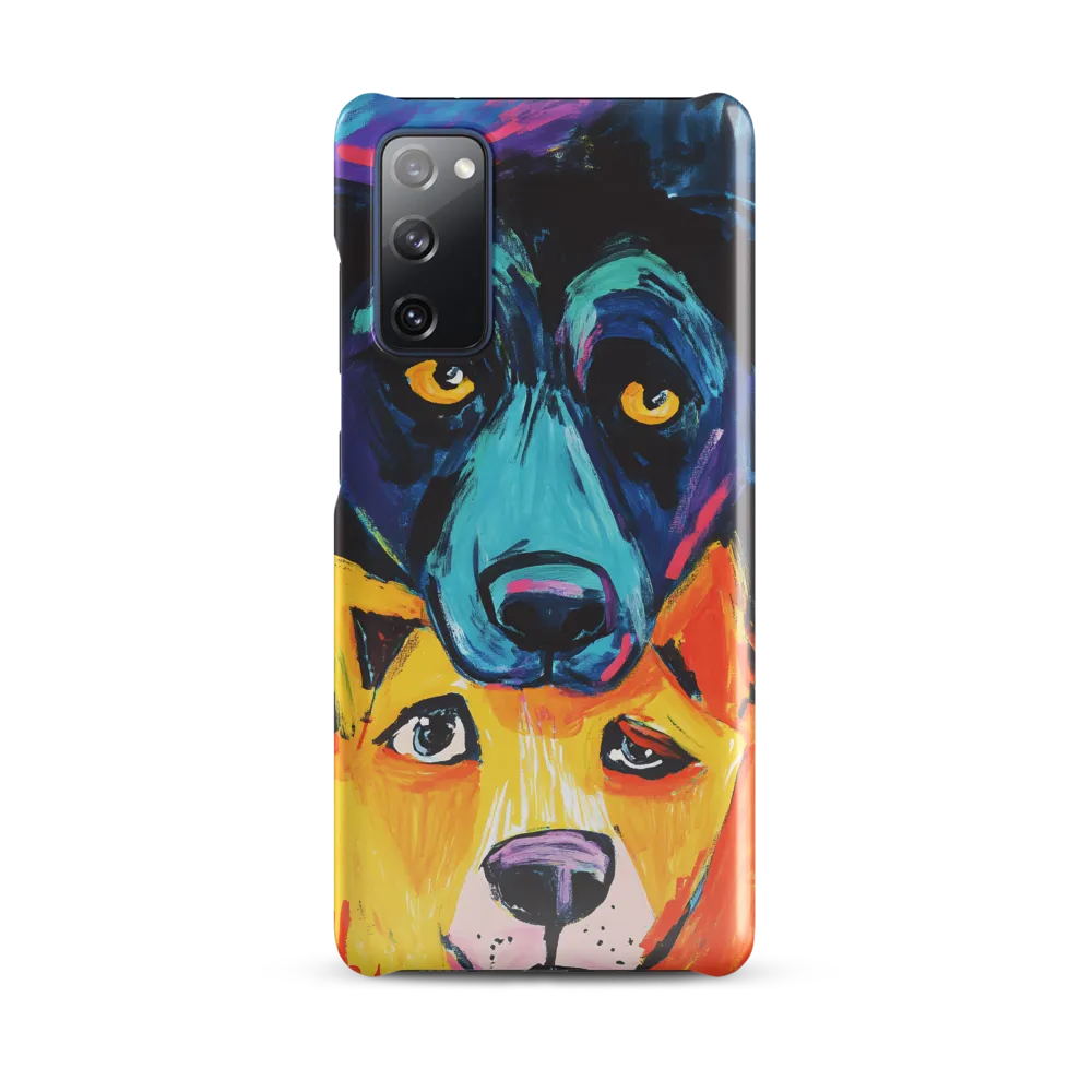 Vibrant Companions: An Expression of Canine Spirit