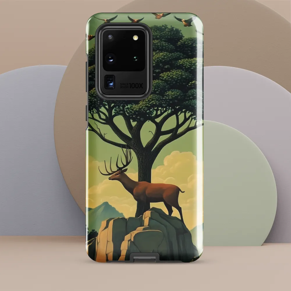 Stag at the Tree's Summit