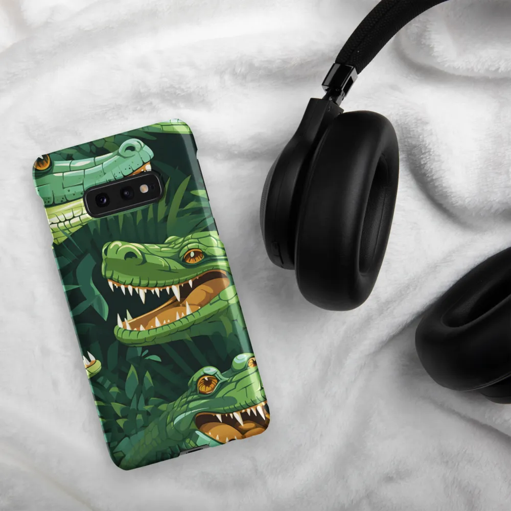 Fierce Crocodilian Medley | Phone Case |  S10e | Snap Case | Matte