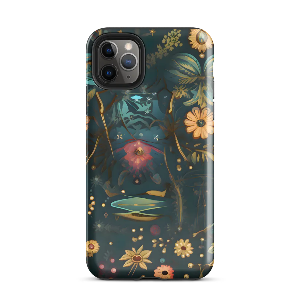 Whimsy in Flora: An Art Nouveau Journey | Phone Case |  11 Pro Max | Tough Case | Glossy