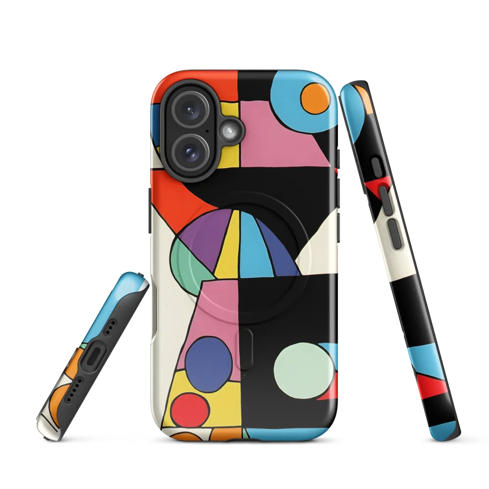 The Play of Shapes | Phone Case |  16 | MagSafe® Tough Case | Glossy