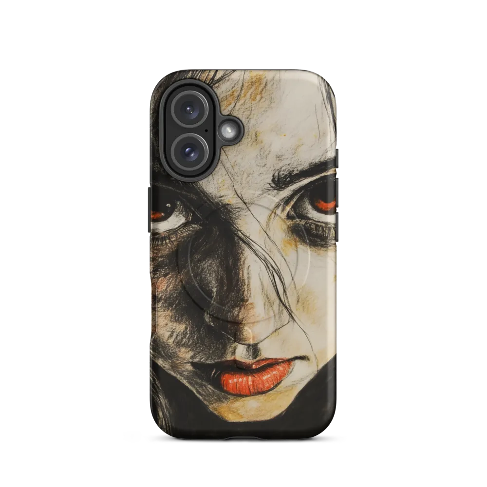 Gaze of Intensity | Phone Case |  16 | MagSafe® Tough Case | Matte