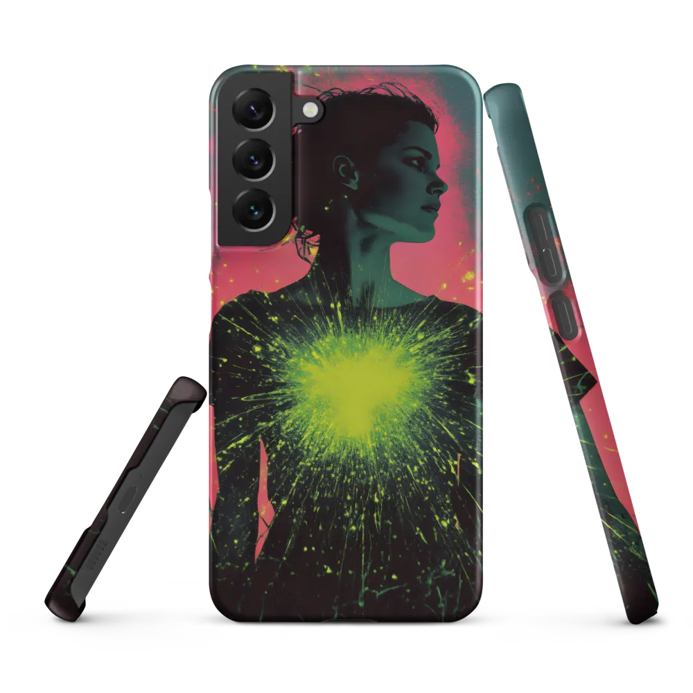 Cosmic Heart: A Surreal Portrait of Strength
