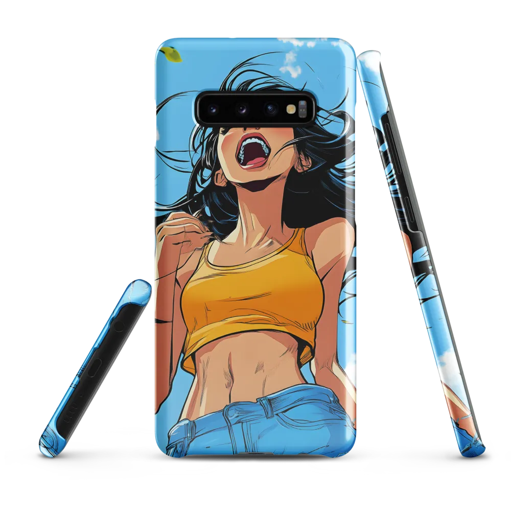 Joyful Summer Vibes | Phone Case |  S10 Plus | Snap Case | Glossy