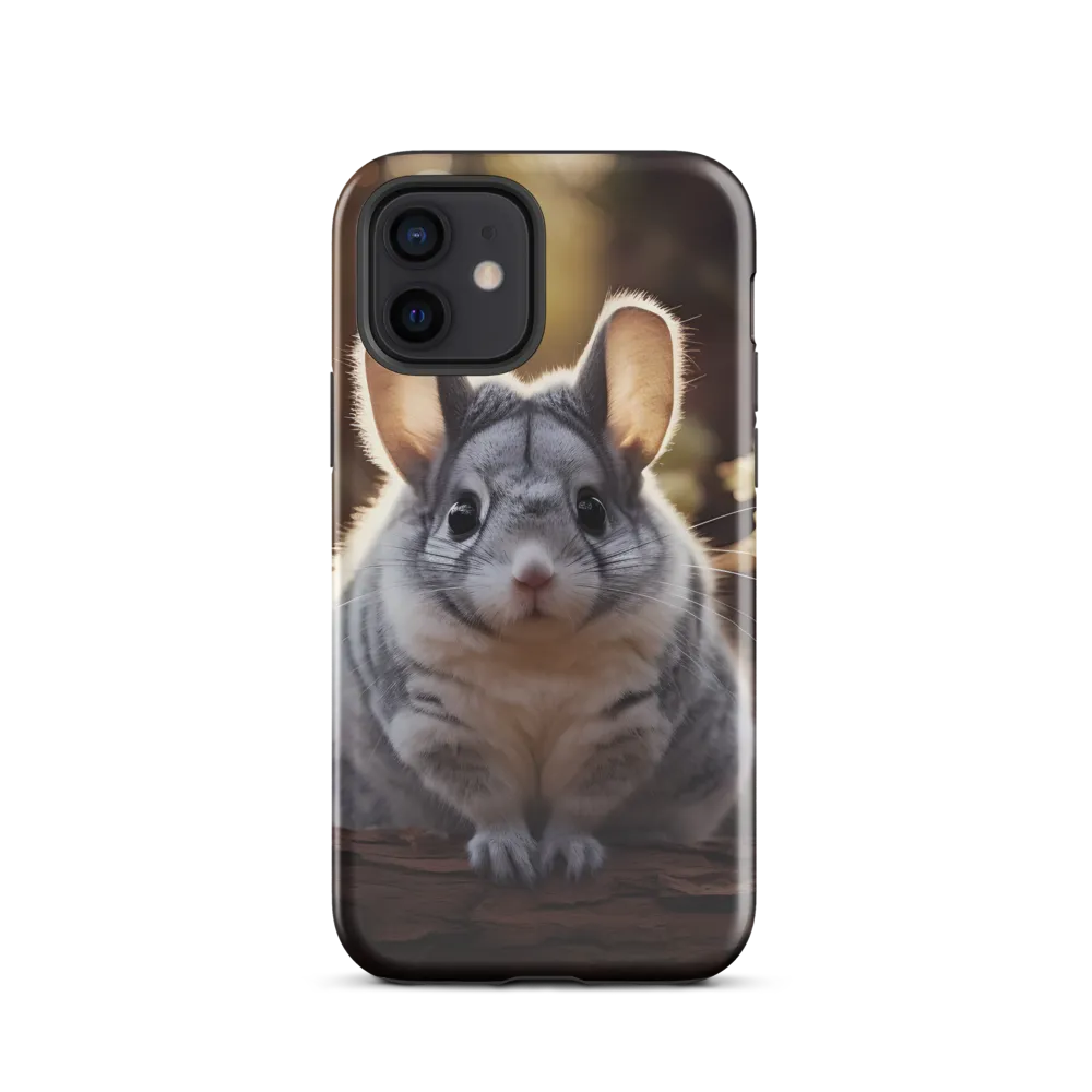 Curious Chinchilla in the Forest