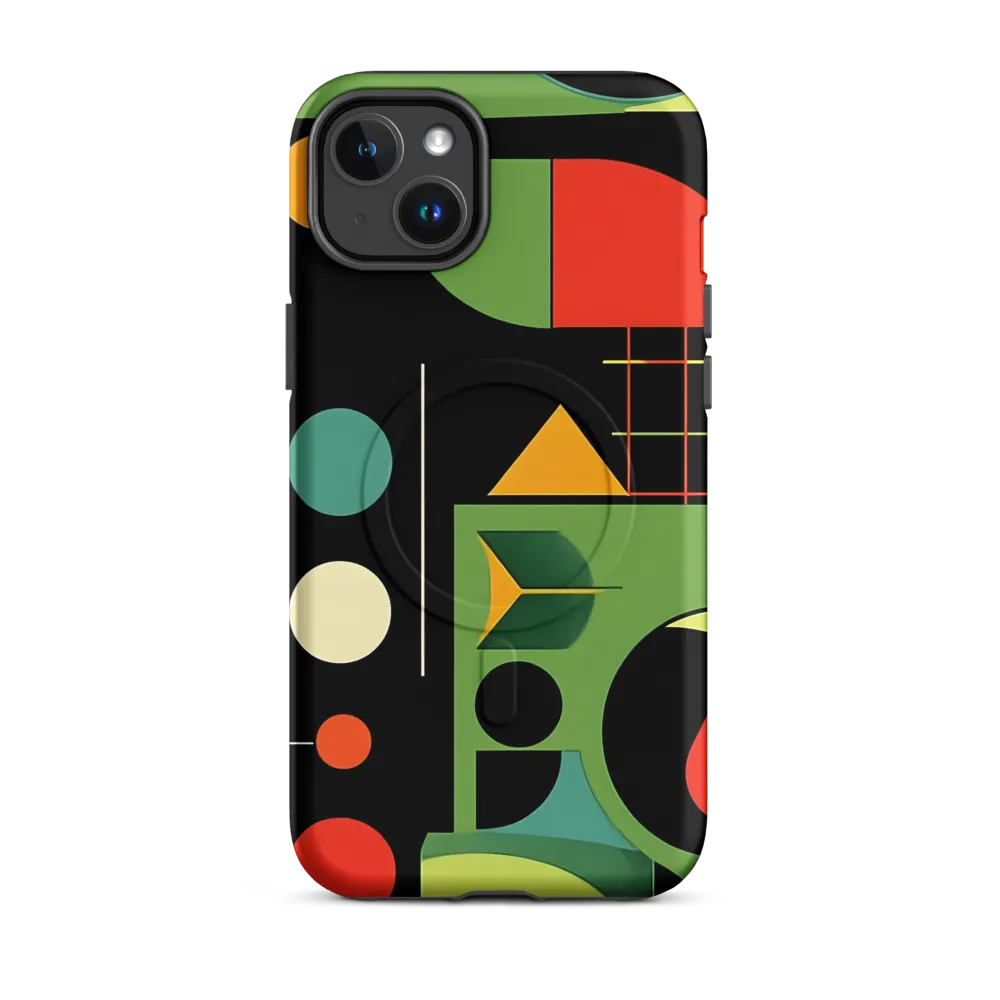 Geometric Harmony | Phone Case |  14 Plus | MagSafe® Tough Case | Matte
