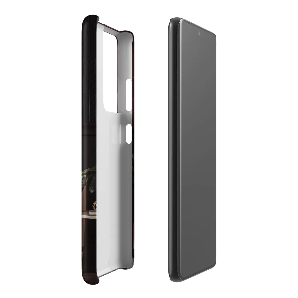 Elegance in Contrast: A Modern Interior Design | Phone Case |  S21 Ultra | Snap Case | Matte