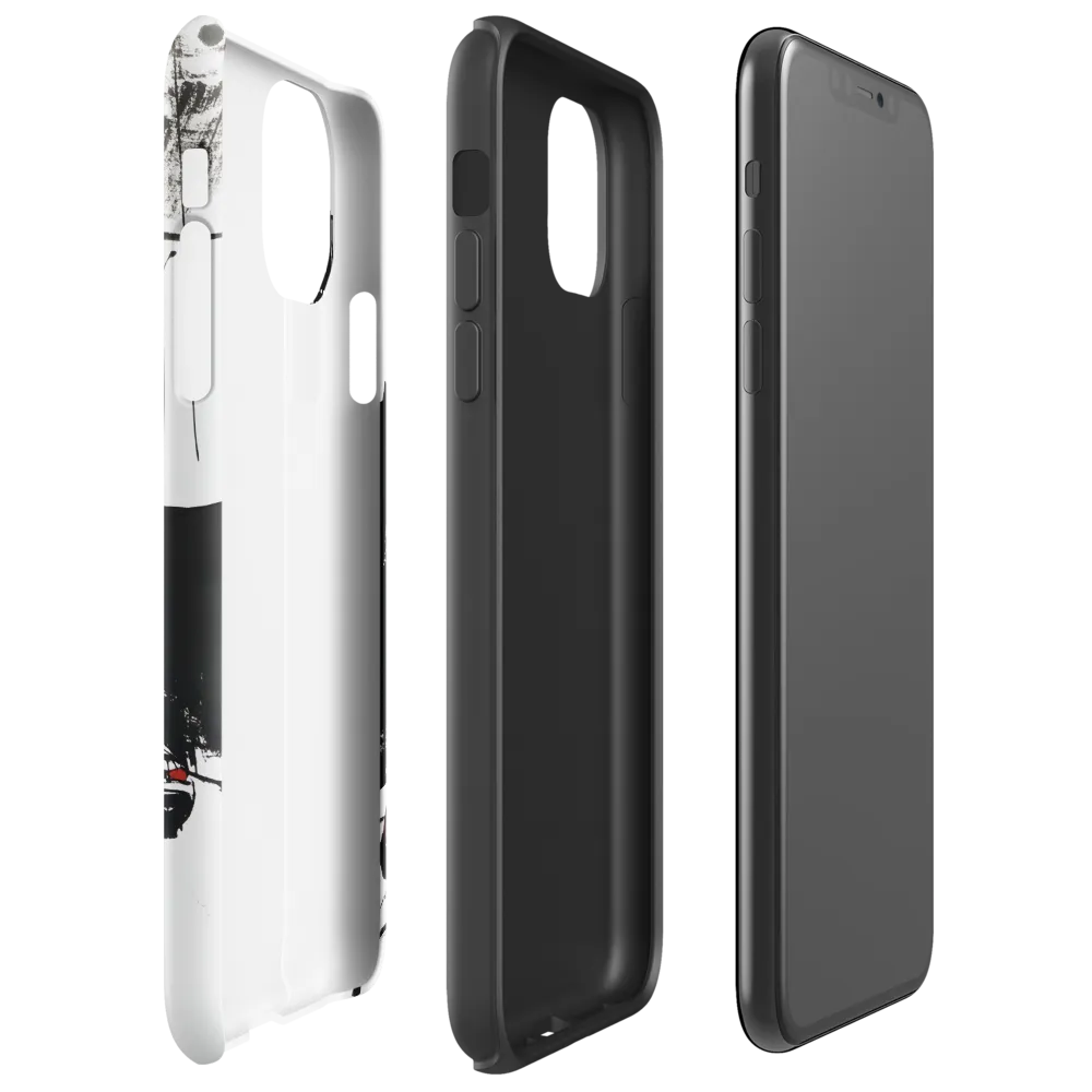 Urban Pulse: A Monochromatic Journey | Phone Case |  11 Pro Max | Tough Case | Glossy