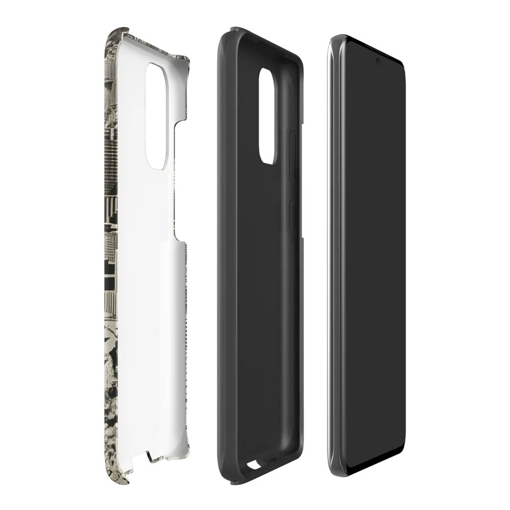 Contemplation in an Abstract Landscape | Phone Case |  S20 Plus | Tough Case | Matte
