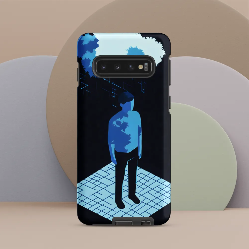 Reflections in Blue