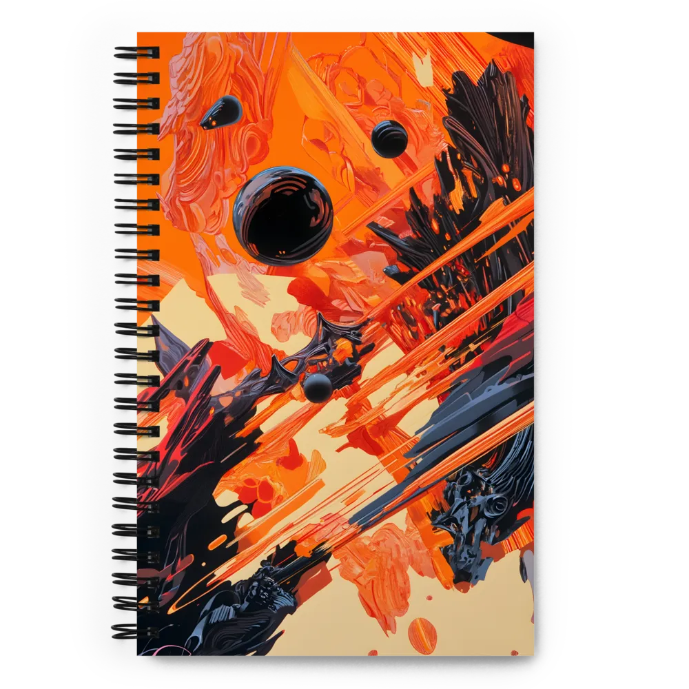 Cosmic Dynamics | Spiral Notebook