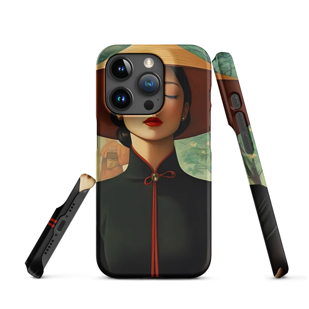 Elegance in Tranquility | Phone Case |  15 Pro | Snap Case | Matte