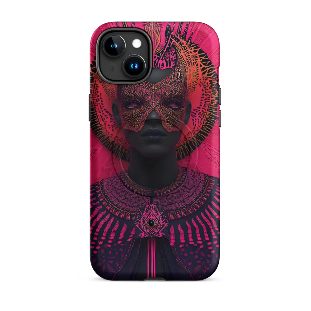 Halo of Magenta — Masked Ornament