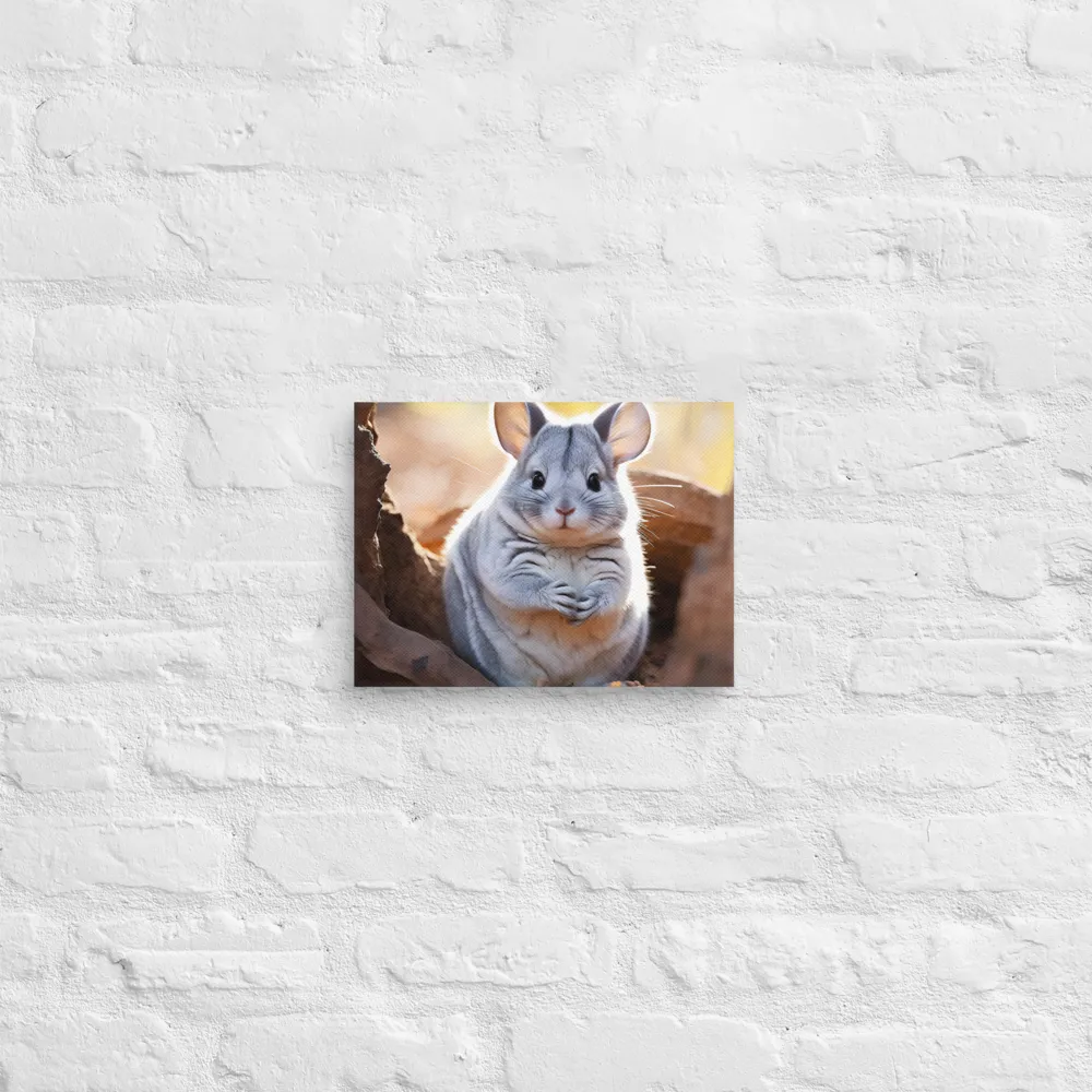 Gentle Whispers of Nature: The Chinchilla