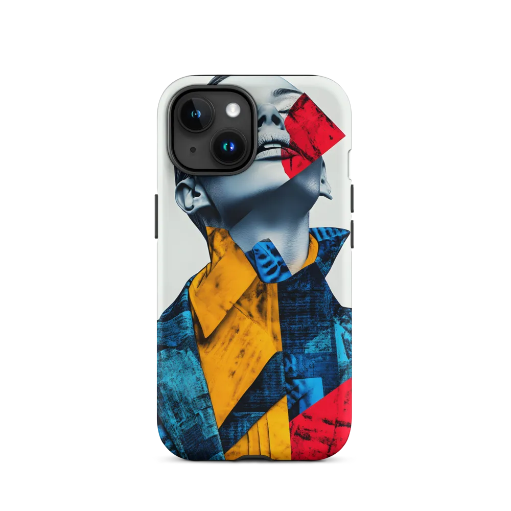 Fragmented Confidence: A Surreal Fashion Portrait