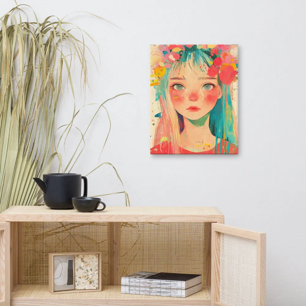 Whimsical Blossom | Canvas | 16″×20″